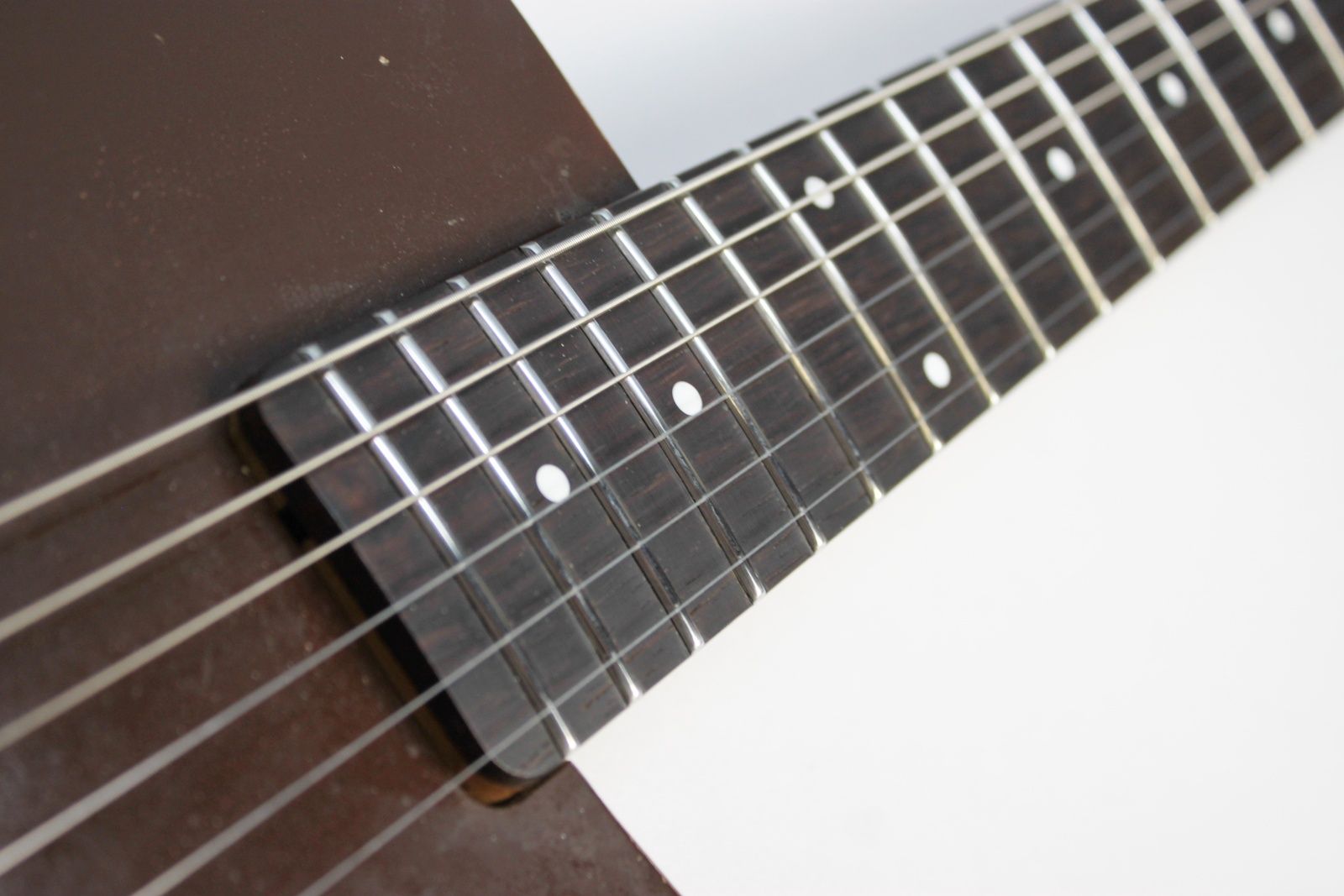 Silvertone U1 1960 - Brown - Bottle Neck Headstock - Amazing Upgrades - Image 7