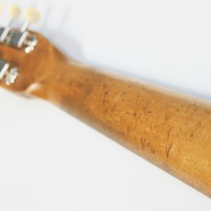 Silvertone U1 1960 - Brown - Bottle Neck Headstock - Amazing Upgrades back of neck