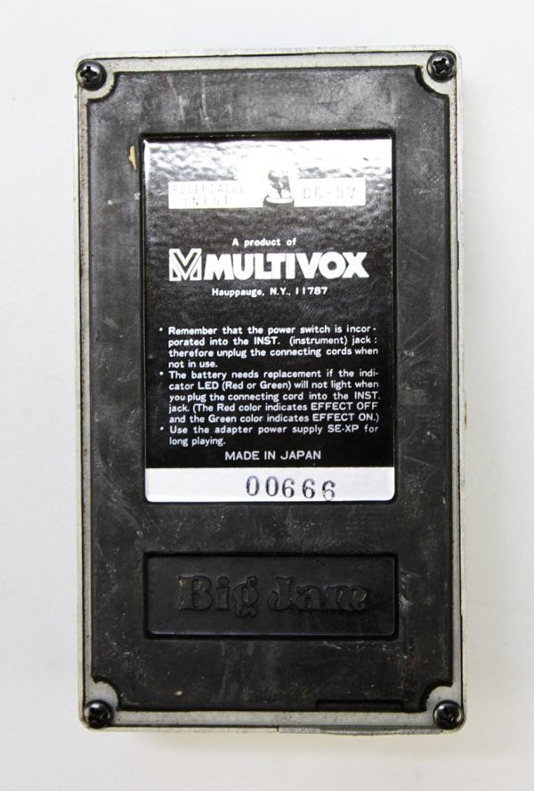 Multivox Big Jam SE-14, Multivox Big Jam Noise Gate, Multivox SE-14, Big Jam SE-14 Stop Noise, Multivox Stop Noise Gate, vintage noise gate pedal, MIJ effects pedal, Made in Japan pedal, Japanese guitar pedal, vintage guitar effects, rare guitar pedal, collectible effects pedal, analog noise gate, guitar noise suppressor, stompbox, vintage stompbox, 1970s guitar pedal, 1980s guitar pedal, grey black pedal, Multivox effects, Big Jam series, Firstman pedal, noise reduction pedal, guitar signal cleaner, pedalboard gear, retro effects pedal, classic Japanese effects, vintage pedal collector, guitar effects unit, rare MIJ stompbox