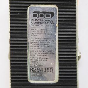 DOD FX15, DOD FX15 Swell Pedal, DOD FX-15, vintage DOD pedal, 1980s guitar pedal, rare DOD pedal, swell pedal, volume swell pedal, reverse guitar effect, violin swell effect, ambient guitar pedal, vintage effects pedal, analog guitar pedal, collectible guitar pedal, DOD effects, made in USA pedal, attack release pedal, cut boost pedal, momentary footswitch pedal, Boss Slow Gear alternative, FX15 orange pedal, guitar effects pedal, vintage stompbox, retro guitar gear, pedalboard collectible, original box included, boxed vintage pedal, 1984 DOD FX15, 1985 DOD FX15, 1986 DOD FX15, discontinued guitar pedal, rare guitar effects pedal, ambient effects, experimental guitar pedal, pedal steel swell effect, vintage DOD FX series