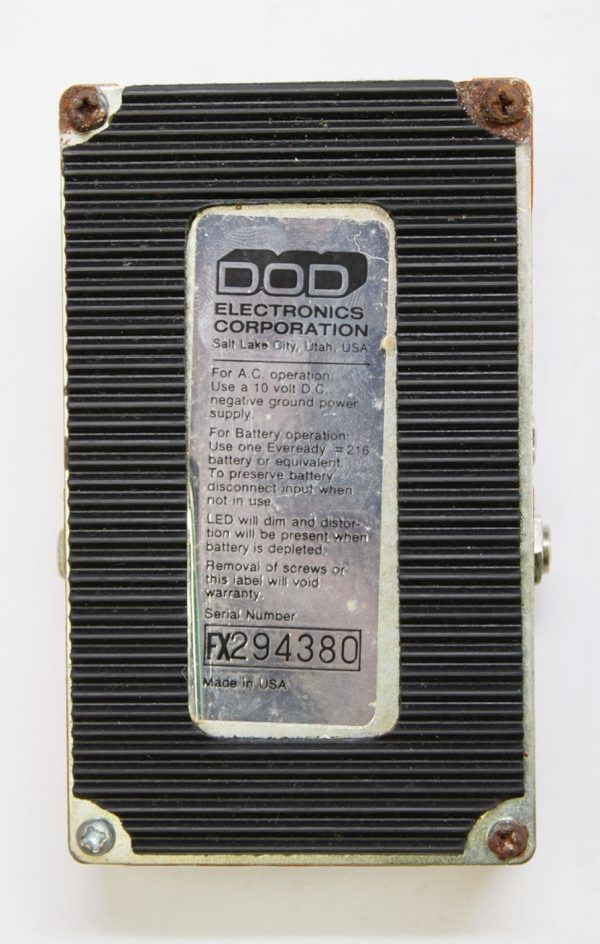 DOD FX15, DOD FX15 Swell Pedal, DOD FX-15, vintage DOD pedal, 1980s guitar pedal, rare DOD pedal, swell pedal, volume swell pedal, reverse guitar effect, violin swell effect, ambient guitar pedal, vintage effects pedal, analog guitar pedal, collectible guitar pedal, DOD effects, made in USA pedal, attack release pedal, cut boost pedal, momentary footswitch pedal, Boss Slow Gear alternative, FX15 orange pedal, guitar effects pedal, vintage stompbox, retro guitar gear, pedalboard collectible, original box included, boxed vintage pedal, 1984 DOD FX15, 1985 DOD FX15, 1986 DOD FX15, discontinued guitar pedal, rare guitar effects pedal, ambient effects, experimental guitar pedal, pedal steel swell effect, vintage DOD FX series