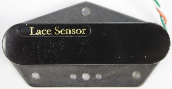 LACE Sensor, Lace Sensor Tele Plus, Lace Sensor Tele Plus 2-Pack, Telecaster pickups, Tele pickup set, Hot Gold pickups, Lace Sensor Hot Gold, noiseless pickups, Tele replacement pickups, black chrome pickups, electric guitar pickups, Fender Telecaster upgrade, single coil replacement, bridge and neck pickup set, made in USA pickups, 2010s guitar pickups gold lace sensor means hot output