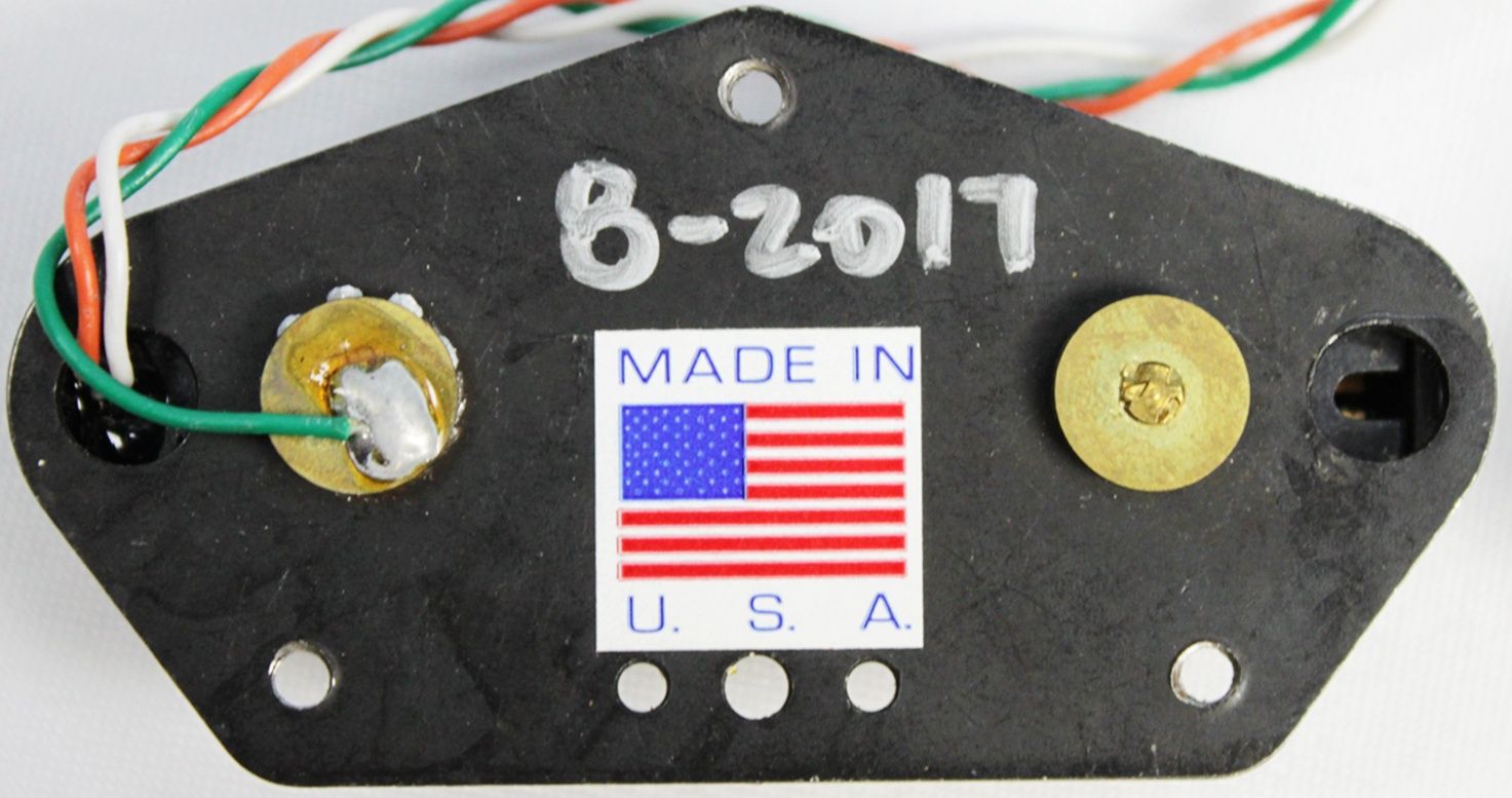 LACE Sensor, Lace Sensor Tele Plus, Lace Sensor Tele Plus 2-Pack, Telecaster pickups, Tele pickup set, Hot Gold pickups, Lace Sensor Hot Gold, noiseless pickups, Tele replacement pickups, black chrome pickups, electric guitar pickups, Fender Telecaster upgrade, single coil replacement, bridge and neck pickup set, made in USA pickups, 2010s guitar pickups back of bridge pickup