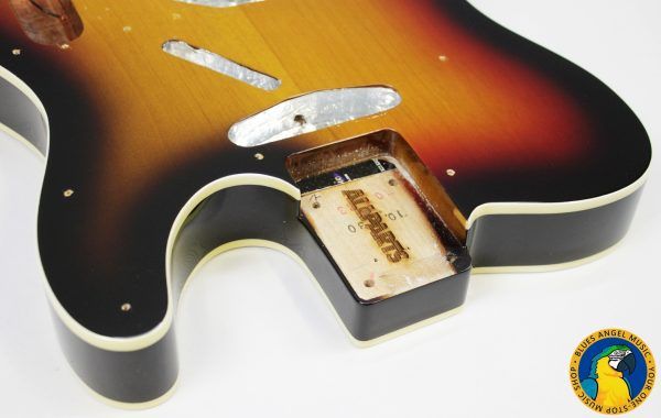 All Parts - TBF-3SBB Tele Body - 3-Tone Sunburst neck pocket