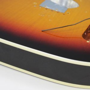 All Parts - TBF-3SBB Tele Body - 3-Tone Sunburst double bound body