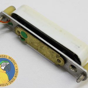 Fender Stratocaster Lace Sensor Gold Pickup - White back angled 2