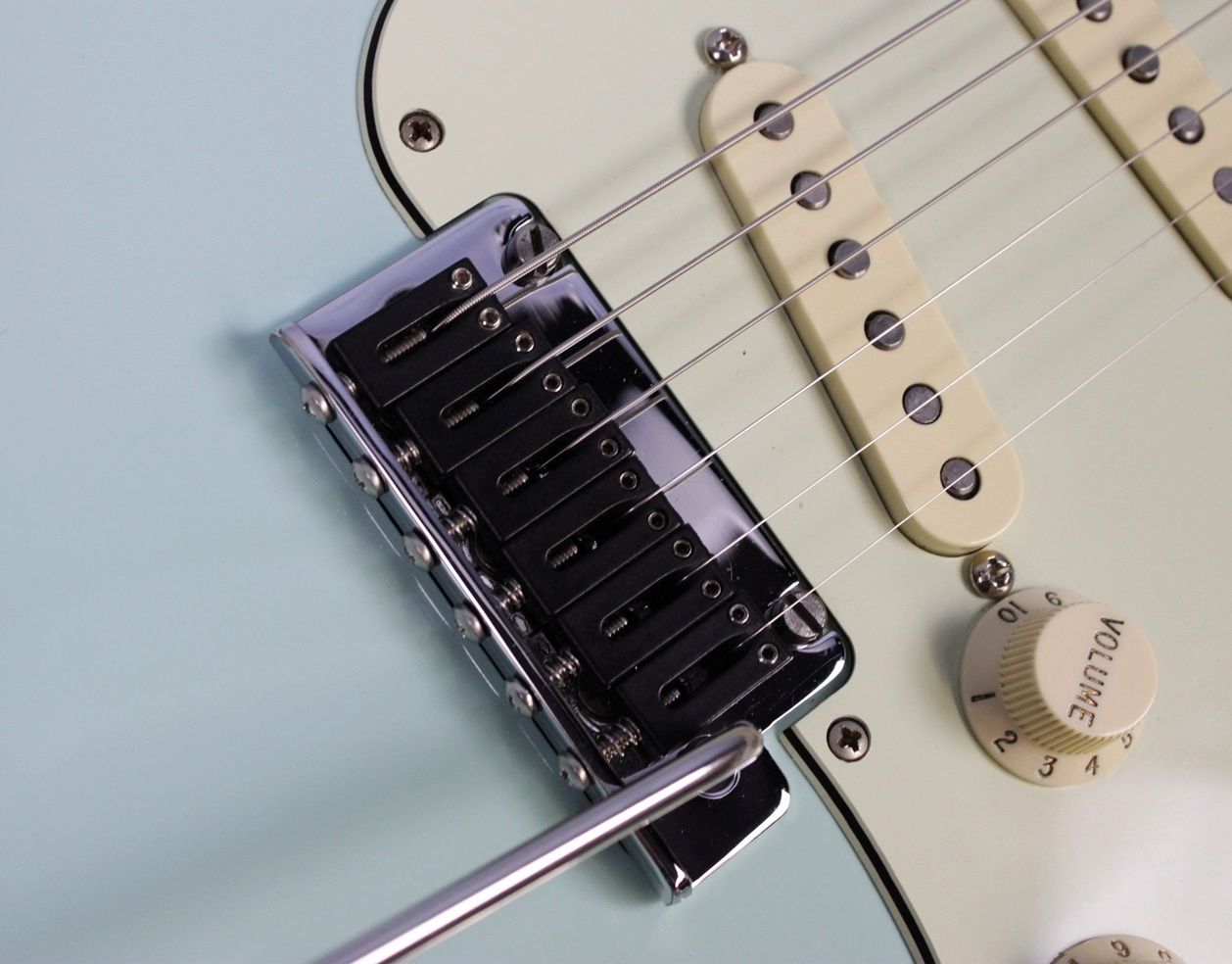 Fender American Professional Limited Edition Rosewood Neck Stratocaster 2017 - Daphne Blue **Upgraded Pickups** block saddles