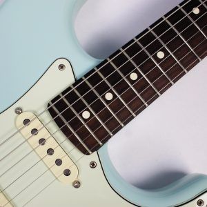 Fender American Professional Limited Edition Rosewood Neck Stratocaster 2017 - Daphne Blue **Upgraded Pickups** solid rosewood neck