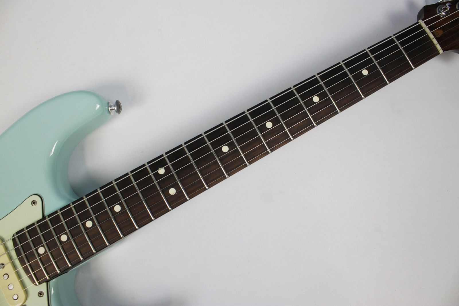 Fender American Professional Limited Edition Rosewood Neck Stratocaster 2017 - Daphne Blue **Upgraded Pickups** rosewood fretboard