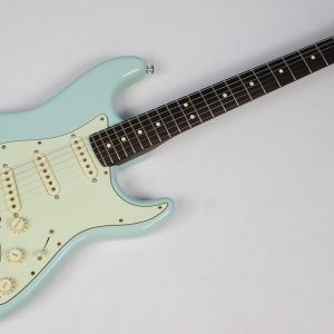 Fender American Professional Limited Edition Rosewood Neck Stratocaster 2017 - Daphne Blue **Upgraded Pickups** front of the whole guitar
