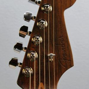 Fender American Professional Limited Edition Rosewood Neck Stratocaster 2017 - Daphne Blue **Upgraded Pickups** front facing headstock
