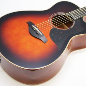 Yamaha AC3M ARE, Yamaha AC3M, AC3M ARE, Tobacco Brown Sunburst, all solid woods, solid top acoustic electric, solid mahogany back and sides, concert acoustic guitar, Yamaha acoustic electric, ARE treated top, vintage tone acoustic, cutaway acoustic guitar, brown sunburst acoustic, stage acoustic guitar, gigging acoustic, acoustic electric guitar, Yamaha A series, professional acoustic guitar, natural resonance enhancement, steel string acoustic, dreadnought acoustic, singer songwriter guitar, live performance acoustic, premium Yamaha acoustic, warm acoustic tone, acoustic guitar with pickup