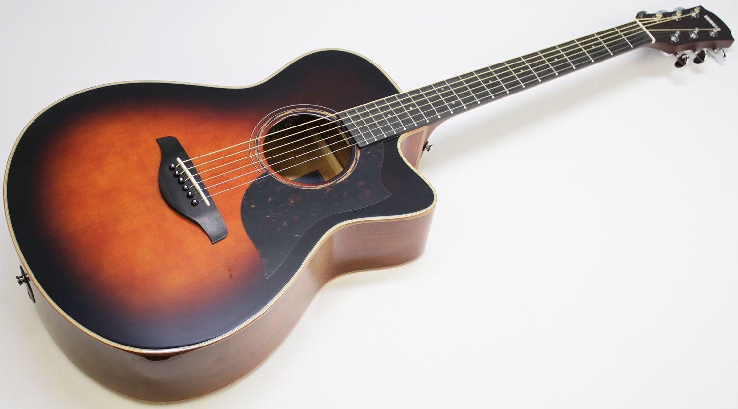 Yamaha AC3M ARE, Yamaha AC3M, AC3M ARE, Tobacco Brown Sunburst, all solid woods, solid top acoustic electric, solid mahogany back and sides, concert acoustic guitar, Yamaha acoustic electric, ARE treated top, vintage tone acoustic, cutaway acoustic guitar, brown sunburst acoustic, stage acoustic guitar, gigging acoustic, acoustic electric guitar, Yamaha A series, professional acoustic guitar, natural resonance enhancement, steel string acoustic, dreadnought acoustic, singer songwriter guitar, live performance acoustic, premium Yamaha acoustic, warm acoustic tone, acoustic guitar with pickup