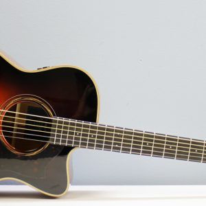 Yamaha AC3M ARE, Yamaha AC3M, AC3M ARE, Tobacco Brown Sunburst, all solid woods, solid top acoustic electric, solid mahogany back and sides, concert acoustic guitar, Yamaha acoustic electric, ARE treated top, vintage tone acoustic, cutaway acoustic guitar, brown sunburst acoustic, stage acoustic guitar, gigging acoustic, acoustic electric guitar, Yamaha A series, professional acoustic guitar, natural resonance enhancement, steel string acoustic, dreadnought acoustic, singer songwriter guitar, live performance acoustic, premium Yamaha acoustic, warm acoustic tone, acoustic guitar with pickup