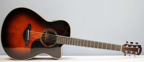 Yamaha AC3M ARE, Yamaha AC3M, AC3M ARE, Tobacco Brown Sunburst, all solid woods, solid top acoustic electric, solid mahogany back and sides, concert acoustic guitar, Yamaha acoustic electric, ARE treated top, vintage tone acoustic, cutaway acoustic guitar, brown sunburst acoustic, stage acoustic guitar, gigging acoustic, acoustic electric guitar, Yamaha A series, professional acoustic guitar, natural resonance enhancement, steel string acoustic, dreadnought acoustic, singer songwriter guitar, live performance acoustic, premium Yamaha acoustic, warm acoustic tone, acoustic guitar with pickup
