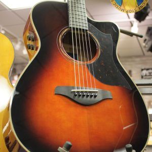 Yamaha AC3M ARE, Yamaha AC3M, AC3M ARE, Tobacco Brown Sunburst, all solid woods, solid top acoustic electric, solid mahogany back and sides, concert acoustic guitar, Yamaha acoustic electric, ARE treated top, vintage tone acoustic, cutaway acoustic guitar, brown sunburst acoustic, stage acoustic guitar, gigging acoustic, acoustic electric guitar, Yamaha A series, professional acoustic guitar, natural resonance enhancement, steel string acoustic, dreadnought acoustic, singer songwriter guitar, live performance acoustic, premium Yamaha acoustic, warm acoustic tone, acoustic guitar with pickup