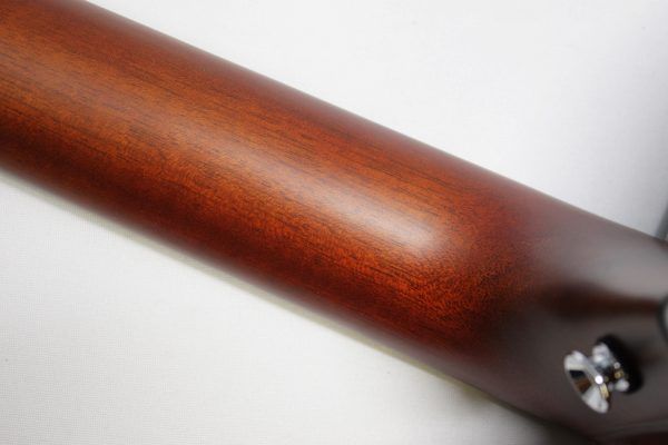Yamaha AC1M-TBS Solid Sitka Spruce/Mahogany Concert Cutaway with Electronics - Tobacco Brown Sunburst up close mahogany neck