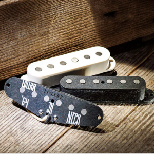Lollar, Lollar Pickups, Strat Special Sixty-Four, Strat pickup set, Flat Pole, Parchment, single coil pickups, Stratocaster pickups, vintage style pickups, boutique pickups, replacement pickups, guitar electronics, electric guitar pickups, handmade pickups, classic Strat tone, low output pickups, articulate pickups, dynamic response, vintage inspired, custom guitar parts, premium pickups, clean tone, blues guitar tone, surf guitar tone, rock guitar pickups, aftermarket pickups, stagger free poles, parchment covers, guitar upgrade, studio guitar gear