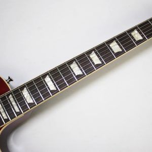 Gibson Les Paul Standard '60s 2020 - Sixties Cherry - Upgraded Pickups & Electronics front of neck with rosewood fretboard