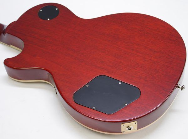 Gibson Les Paul Standard '60s 2020 - Sixties Cherry - Upgraded Pickups & Electronics back of body angled