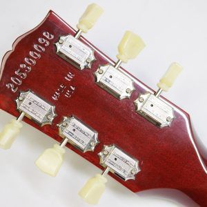 Gibson Les Paul Standard '60s 2020 - Sixties Cherry - Upgraded Pickups & Electronics back of headstock