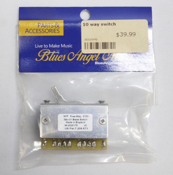 Free-way 10 Way Blade Switch - Fits Strat Stratocaster
