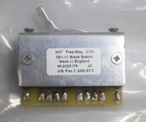 Free-way 10 Way Blade Switch - Fits Strat Stratocaster