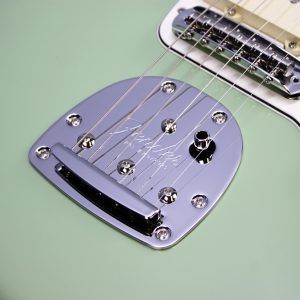 Fender Player II Jazzmaster, Fender Jazzmaster 2024, Fender Player II series, Jazzmaster electric guitar, Birch Green Jazzmaster, offset body guitar, Fender electric guitar, 2024 Fender Jazzmaster, modern Jazzmaster, alternative rock guitar, indie guitar, surf rock guitar, dual single coil pickups, tremolo system guitar, Fender offset guitar, maple neck Jazzmaster, rosewood fingerboard Jazzmaster, versatile electric guitar, stage ready guitar, studio guitar, classic Fender style, contemporary Fender guitar