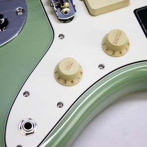 Fender Player II Jazzmaster, Fender Jazzmaster 2024, Fender Player II series, Jazzmaster electric guitar, Birch Green Jazzmaster, offset body guitar, Fender electric guitar, 2024 Fender Jazzmaster, modern Jazzmaster, alternative rock guitar, indie guitar, surf rock guitar, dual single coil pickups, tremolo system guitar, Fender offset guitar, maple neck Jazzmaster, rosewood fingerboard Jazzmaster, versatile electric guitar, stage ready guitar, studio guitar, classic Fender style, contemporary Fender guitar