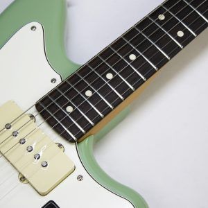 Fender Player II Jazzmaster, Fender Jazzmaster 2024, Fender Player II series, Jazzmaster electric guitar, Birch Green Jazzmaster, offset body guitar, Fender electric guitar, 2024 Fender Jazzmaster, modern Jazzmaster, alternative rock guitar, indie guitar, surf rock guitar, dual single coil pickups, tremolo system guitar, Fender offset guitar, maple neck Jazzmaster, rosewood fingerboard Jazzmaster, versatile electric guitar, stage ready guitar, studio guitar, classic Fender style, contemporary Fender guitar