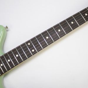 Fender Player II Jazzmaster, Fender Jazzmaster 2024, Fender Player II series, Jazzmaster electric guitar, Birch Green Jazzmaster, offset body guitar, Fender electric guitar, 2024 Fender Jazzmaster, modern Jazzmaster, alternative rock guitar, indie guitar, surf rock guitar, dual single coil pickups, tremolo system guitar, Fender offset guitar, maple neck Jazzmaster, rosewood fingerboard Jazzmaster, versatile electric guitar, stage ready guitar, studio guitar, classic Fender style, contemporary Fender guitar