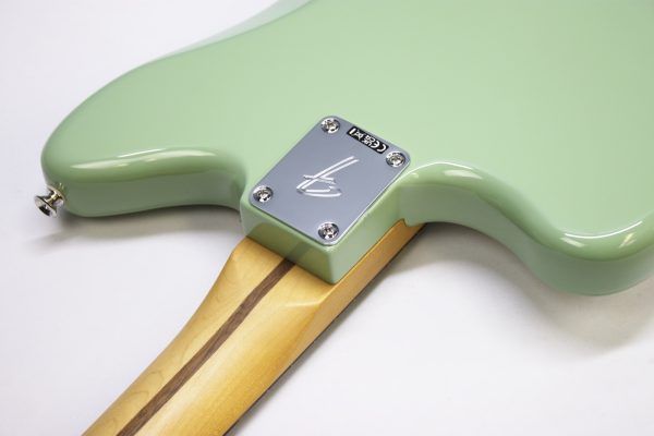 Fender Player II Jazzmaster, Fender Jazzmaster 2024, Fender Player II series, Jazzmaster electric guitar, Birch Green Jazzmaster, offset body guitar, Fender electric guitar, 2024 Fender Jazzmaster, modern Jazzmaster, alternative rock guitar, indie guitar, surf rock guitar, dual single coil pickups, tremolo system guitar, Fender offset guitar, maple neck Jazzmaster, rosewood fingerboard Jazzmaster, versatile electric guitar, stage ready guitar, studio guitar, classic Fender style, contemporary Fender guitar