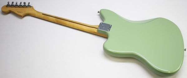 Fender Player II Jazzmaster, Fender Jazzmaster 2024, Fender Player II series, Jazzmaster electric guitar, Birch Green Jazzmaster, offset body guitar, Fender electric guitar, 2024 Fender Jazzmaster, modern Jazzmaster, alternative rock guitar, indie guitar, surf rock guitar, dual single coil pickups, tremolo system guitar, Fender offset guitar, maple neck Jazzmaster, rosewood fingerboard Jazzmaster, versatile electric guitar, stage ready guitar, studio guitar, classic Fender style, contemporary Fender guitar