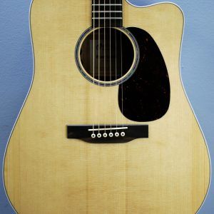 Martin, Martin Guitar, Martin DC-13E, Martin Road Series, DC-13E Modern, acoustic electric guitar, dreadnought cutaway, 2026 model, spruce top, koa veneer back and sides, natural finish, satin finish, modern acoustic guitar, road series acoustic, performing artist guitar, stage ready acoustic, built-in electronics, Martin acoustic electric, right handed guitar, 6 string acoustic, contemporary acoustic guitar