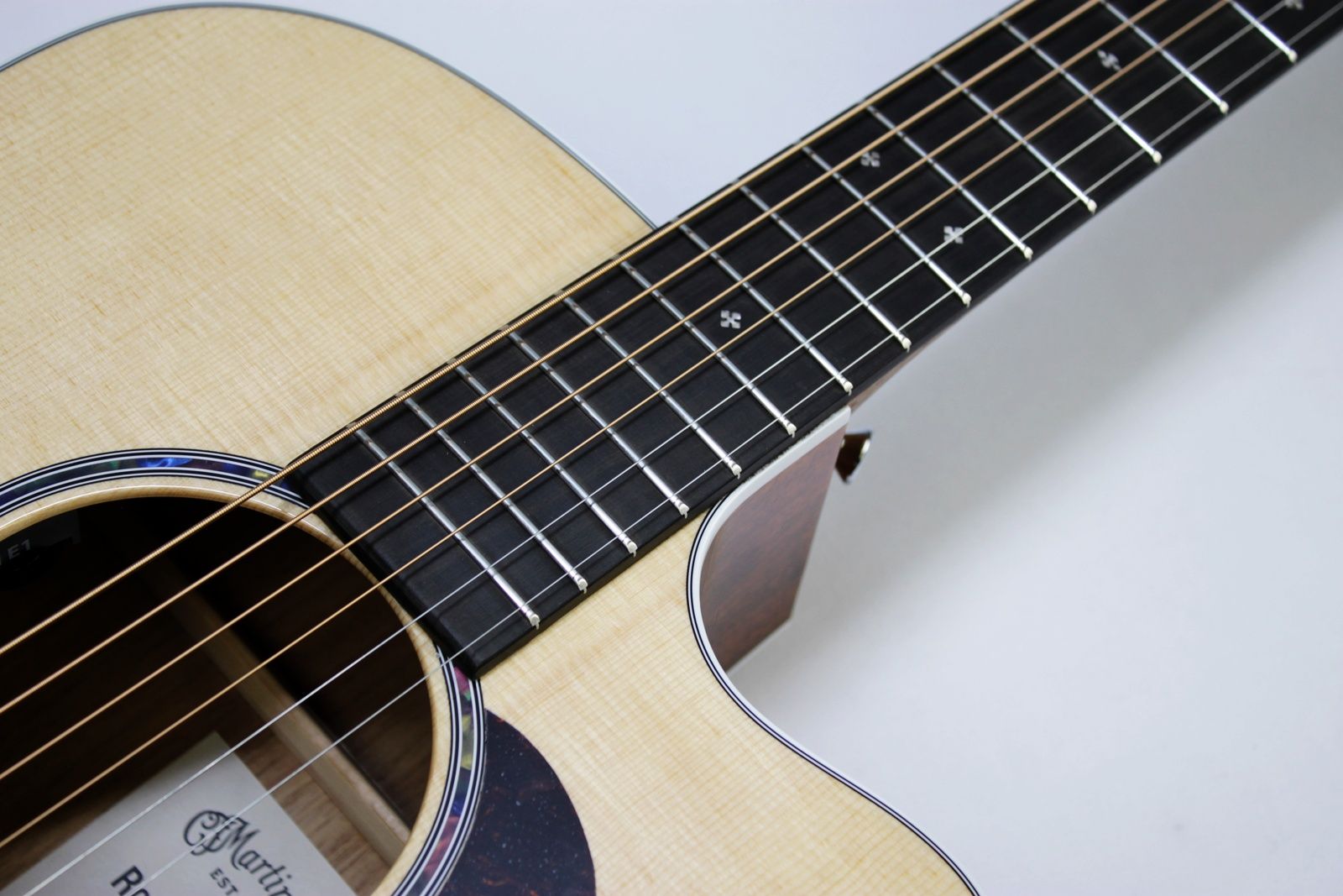 Martin, Martin Guitar, Martin DC-13E, Martin Road Series, DC-13E Modern, acoustic electric guitar, dreadnought cutaway, 2026 model, spruce top, koa veneer back and sides, natural finish, satin finish, modern acoustic guitar, road series acoustic, performing artist guitar, stage ready acoustic, built-in electronics, Martin acoustic electric, right handed guitar, 6 string acoustic, contemporary acoustic guitar