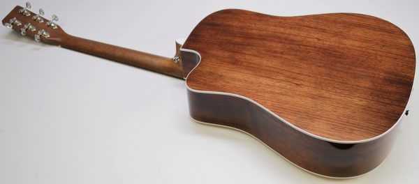 Martin, Martin Guitar, Martin DC-13E, Martin Road Series, DC-13E Modern, acoustic electric guitar, dreadnought cutaway, 2026 model, spruce top, koa veneer back and sides, natural finish, satin finish, modern acoustic guitar, road series acoustic, performing artist guitar, stage ready acoustic, built-in electronics, Martin acoustic electric, right handed guitar, 6 string acoustic, contemporary acoustic guitar