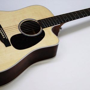 Martin, Martin Guitar, Martin DC-13E, Martin Road Series, DC-13E Modern, acoustic electric guitar, dreadnought cutaway, 2026 model, spruce top, koa veneer back and sides, natural finish, satin finish, modern acoustic guitar, road series acoustic, performing artist guitar, stage ready acoustic, built-in electronics, Martin acoustic electric, right handed guitar, 6 string acoustic, contemporary acoustic guitar