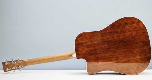 Martin, Martin Guitar, Martin DC-13E, Martin Road Series, DC-13E Modern, acoustic electric guitar, dreadnought cutaway, 2026 model, spruce top, koa veneer back and sides, natural finish, satin finish, modern acoustic guitar, road series acoustic, performing artist guitar, stage ready acoustic, built-in electronics, Martin acoustic electric, right handed guitar, 6 string acoustic, contemporary acoustic guitar