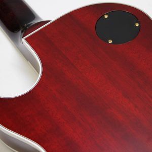 Gibson, Les Paul Custom, Les Paul Custom 70s, Gibson Les Paul Custom, Wine Red, 2025 Gibson, electric guitar, solid body guitar, mahogany body, maple top, set neck, 70s profile neck, volute neck, ebony fingerboard, nitrocellulose lacquer, dual humbuckers, gold hardware, rock guitar, blues guitar, hard rock, classic rock, premium electric guitar, USA made guitar, Gibson USA, 6 string guitar, carved maple top, wine red finish, custom series, Les Paul electric, vintage style guitar, modern classic guitar