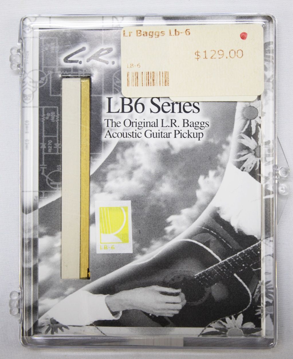 L.R. Baggs, LR Baggs, LB6 Series, LB6 Pickup, Acoustic Guitar Pickup, Unitary Saddle Pickup, Acoustic Pickup System, Under Saddle Pickup, Piezo Pickup, Acoustic Electronics, Guitar Electronics, Acoustic Guitar Upgrade, Pickup Replacement, L.R. Baggs Pickup, Acoustic Instrument Pickup, Vintage Acoustic Gear, Guitar Parts, Acoustic Guitar Accessories, Passive Pickup, High Output Pickup