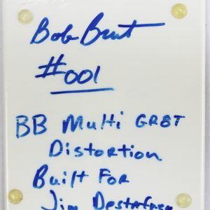 Bob Burt, Bob Burt GR8T, GR8T Distortion, Bob Burt Distortion, Distortion Pedal, Guitar Effects Pedal, Boutique Pedal, Handmade Pedal, Rare Guitar Pedal, Limited Edition Pedal, First Ever Made, #001 Pedal, Vintage Style Distortion, Custom Guitar Pedal, Analog Distortion, Collectible Pedal, Boutique Distortion Pedal, Electric Guitar Pedal, Guitar Gear, Effects Unit, Bob Burt Effects, GR8T #001, Rare Boutique Pedal, Pedal Collector, Made in USA Pedal