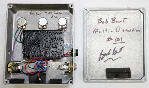 Bob Burt, Bob Burt GR8T, GR8T Distortion, Bob Burt Distortion, Distortion Pedal, Guitar Effects Pedal, Boutique Pedal, Handmade Pedal, Rare Guitar Pedal, Limited Edition Pedal, First Ever Made, #001 Pedal, Vintage Style Distortion, Custom Guitar Pedal, Analog Distortion, Collectible Pedal, Boutique Distortion Pedal, Electric Guitar Pedal, Guitar Gear, Effects Unit, Bob Burt Effects, GR8T #001, Rare Boutique Pedal, Pedal Collector, Made in USA Pedal