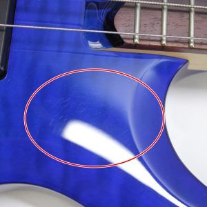 Ibanez, BTB400QM, BTB400QM-TB, Transparent Blue, 2001 Ibanez BTB400QM, 2002 Ibanez BTB400QM, Ibanez BTB bass, Ibanez bass guitar, 4-string bass, active bass, quilted maple top, basswood body, 35 inch scale, neck-through feel, BTB series, Korean made Ibanez, South Korea bass, rosewood fretboard, maple walnut neck, HH pickups, Vari-mid EQ, mono-rail bridge, blue bass guitar, transparent blue finish, extended scale bass, modern bass guitar, ergonomic bass, Ibanez Standard series, passive pickups active preamp, Gotoh tuners, BTB400QM Standard, early 2000s Ibanez bass, professional bass guitar, rock bass, metal bass, fusion bass, progressive bass
