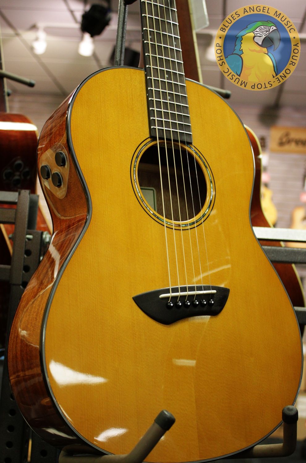 Yamaha CSF-TA TransAcoustic Parlor - Vintage Natural - Image 2