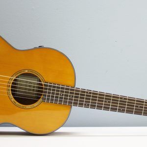 Yamaha CSF-TA VN, Yamaha CSF-TA, Yamaha TransAcoustic, Yamaha Parlor Guitar, Yamaha Acoustic Electric, CSF-TA Vintage Natural, Yamaha CSF TransAcoustic, Parlor Acoustic Guitar, Compact Acoustic Guitar, Sitka Spruce Top, Mahogany Back and Sides, Rosewood Fingerboard, System 70 TransAcoustic, SRT Piezo Pickup, Vintage Gloss Finish, Yamaha Acoustic Guitar, 6 String Acoustic, Travel Acoustic Guitar, Small Body Acoustic Guitar, Acoustic Electric Guitar, Elixir Strings, Yamaha CSF Series, Natural Finish Acoustic, Steel String Acoustic, Gig Bag Included