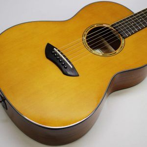 Yamaha CSF-TA VN, Yamaha CSF-TA, Yamaha TransAcoustic, Yamaha Parlor Guitar, Yamaha Acoustic Electric, CSF-TA Vintage Natural, Yamaha CSF TransAcoustic, Parlor Acoustic Guitar, Compact Acoustic Guitar, Sitka Spruce Top, Mahogany Back and Sides, Rosewood Fingerboard, System 70 TransAcoustic, SRT Piezo Pickup, Vintage Gloss Finish, Yamaha Acoustic Guitar, 6 String Acoustic, Travel Acoustic Guitar, Small Body Acoustic Guitar, Acoustic Electric Guitar, Elixir Strings, Yamaha CSF Series, Natural Finish Acoustic, Steel String Acoustic, Gig Bag Included