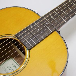 Yamaha CSF-TA VN, Yamaha CSF-TA, Yamaha TransAcoustic, Yamaha Parlor Guitar, Yamaha Acoustic Electric, CSF-TA Vintage Natural, Yamaha CSF TransAcoustic, Parlor Acoustic Guitar, Compact Acoustic Guitar, Sitka Spruce Top, Mahogany Back and Sides, Rosewood Fingerboard, System 70 TransAcoustic, SRT Piezo Pickup, Vintage Gloss Finish, Yamaha Acoustic Guitar, 6 String Acoustic, Travel Acoustic Guitar, Small Body Acoustic Guitar, Acoustic Electric Guitar, Elixir Strings, Yamaha CSF Series, Natural Finish Acoustic, Steel String Acoustic, Gig Bag Included