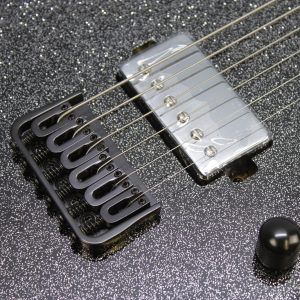 Cerberus Hermes 6HT Baritone Tele, Cerberus Hermes, Hermes 6HT, baritone Telecaster, Black Sparkle, electric guitar, baritone guitar, Tele-style guitar, custom guitar, boutique guitar, offset Tele, extended scale guitar, metal guitar, modern Telecaster, black sparkle finish, 6-string baritone, high-output guitar, rock guitar, heavy music guitar, stage guitar, premium electric guitar