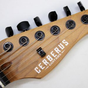 Cerberus Hermes 6HT Baritone Tele, Cerberus Hermes, Hermes 6HT, baritone Telecaster, Black Sparkle, electric guitar, baritone guitar, Tele-style guitar, custom guitar, boutique guitar, offset Tele, extended scale guitar, metal guitar, modern Telecaster, black sparkle finish, 6-string baritone, high-output guitar, rock guitar, heavy music guitar, stage guitar, premium electric guitar