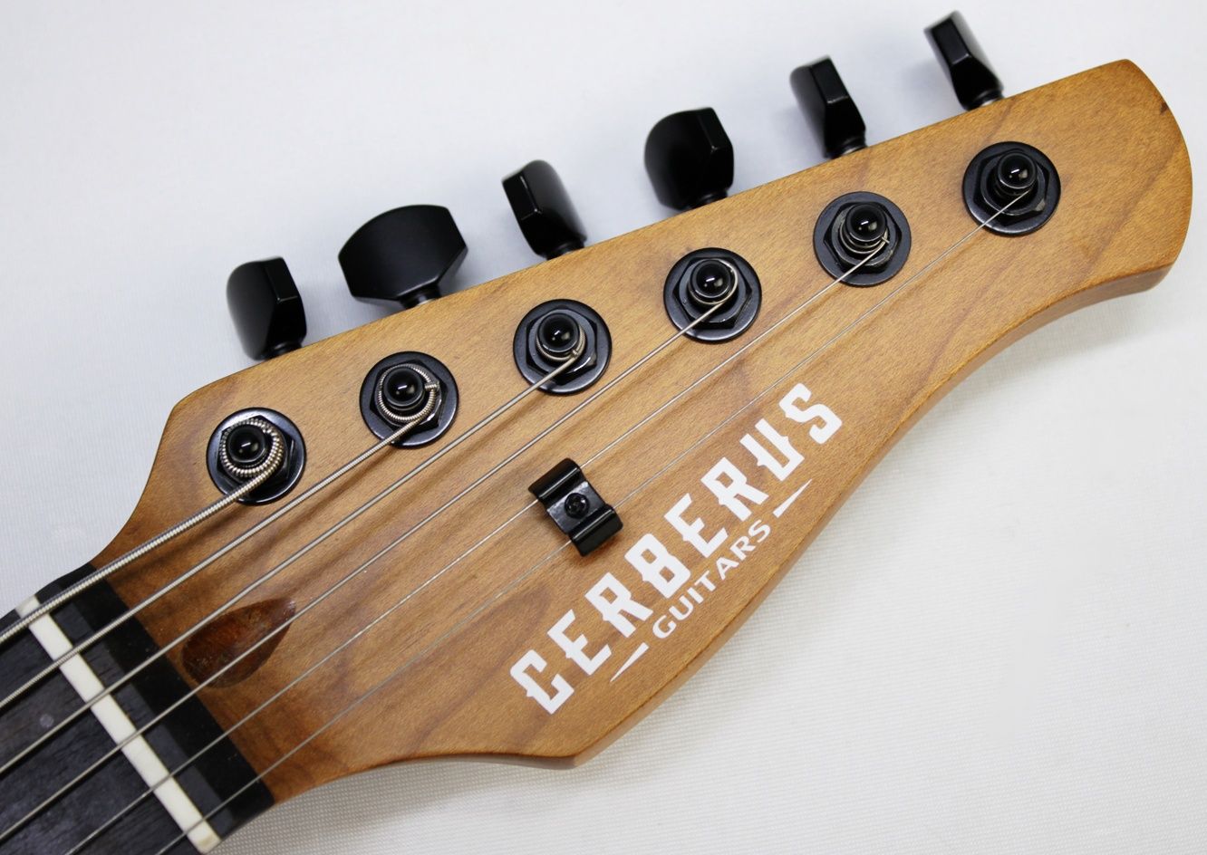 Cerberus Hermes 6HT Baritone Tele, Cerberus Hermes, Hermes 6HT, baritone Telecaster, Black Sparkle, electric guitar, baritone guitar, Tele-style guitar, custom guitar, boutique guitar, offset Tele, extended scale guitar, metal guitar, modern Telecaster, black sparkle finish, 6-string baritone, high-output guitar, rock guitar, heavy music guitar, stage guitar, premium electric guitar